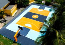 Propeep impulsa plan para acondicionar canchas de baloncesto y espacios deportivos en comunidades vulnerables